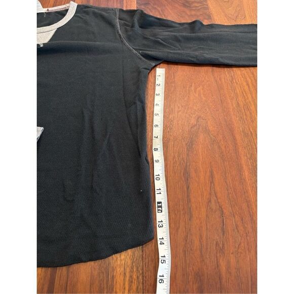 Todd Snyder x Champion Men’s Dark Storm Long Sleeve Thermal Shirt Size Medium - Picture 3 of 7